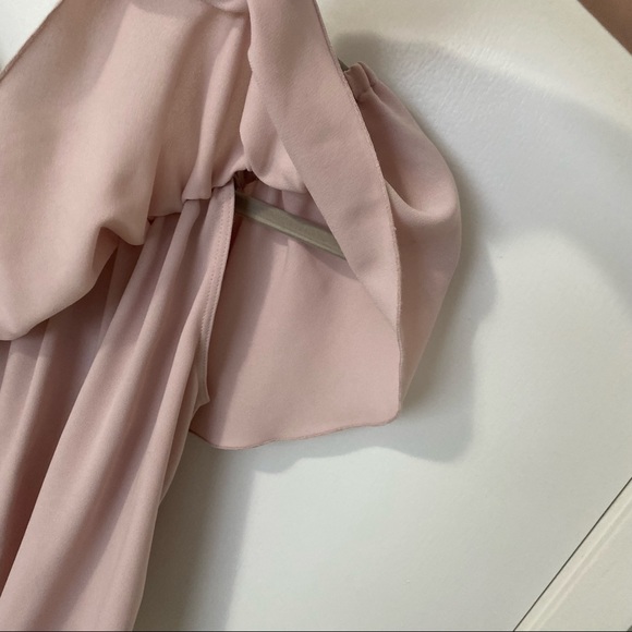 Aritzia Wilfred Promener Off the Shoulder Blouse Pink size Small - Picture 3 of 10